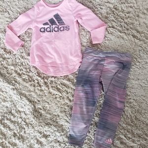 Girls 24m Adidas outfit.